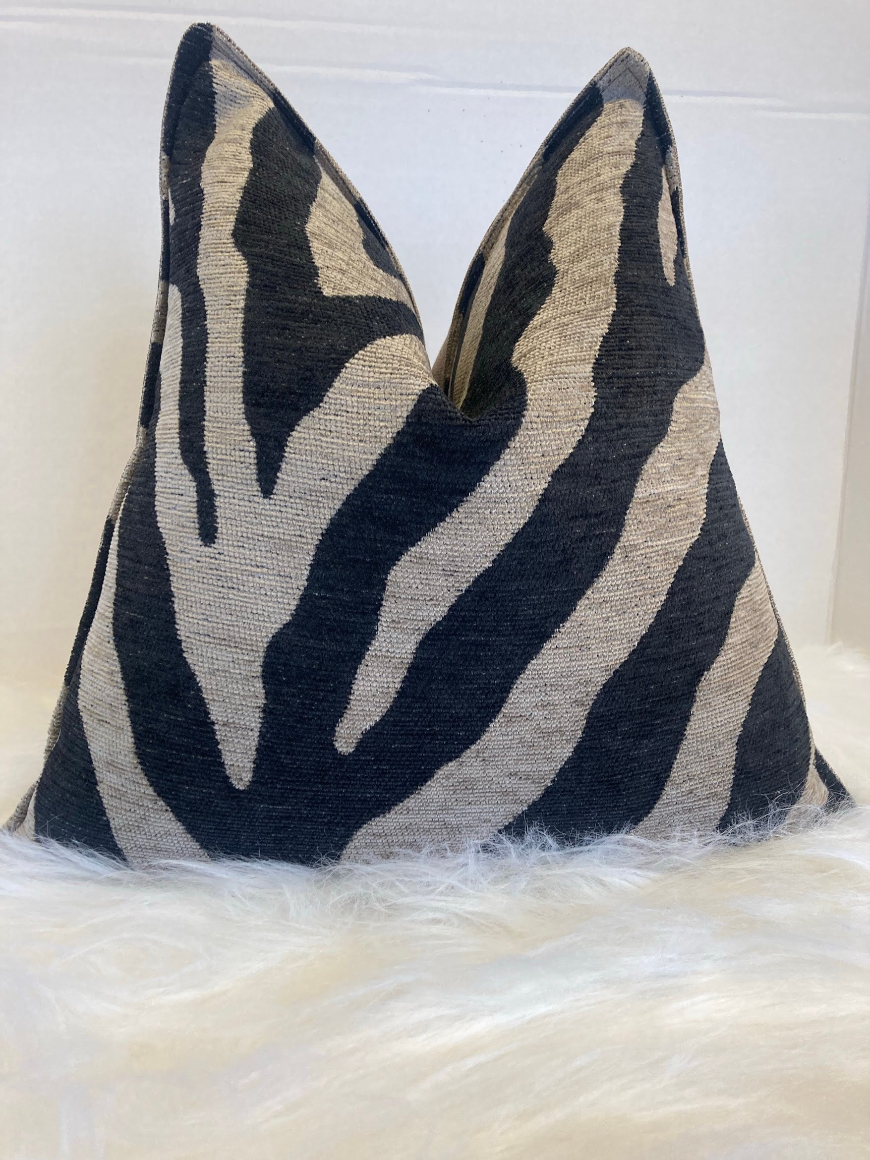 Prestigious Textiles Zebra Cushion Cover 40cm x 40cm Comes Gift Wrapped