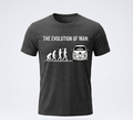 Evolution of Man to VW Campervan T-Shirt