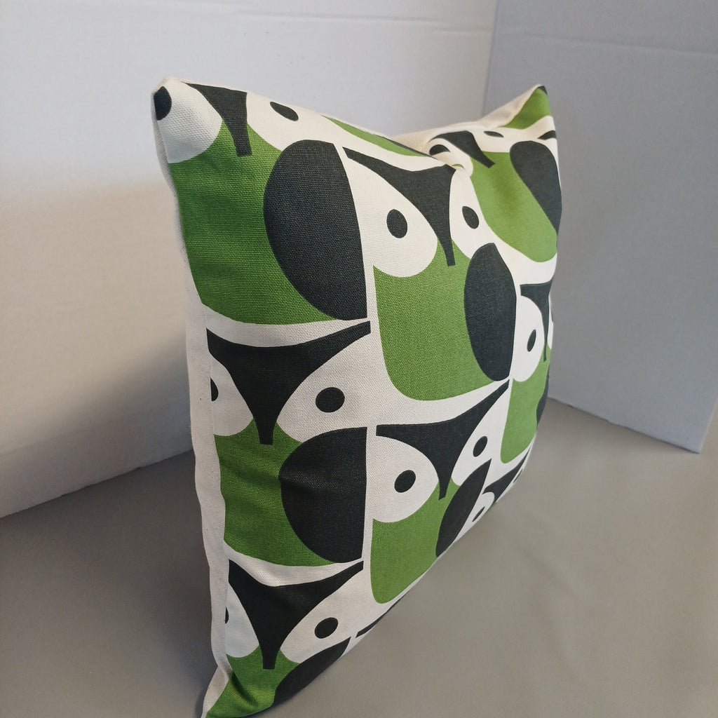Handmade Orla Kiely designer Owl Print Cushion Cover 40cm x 40cm
