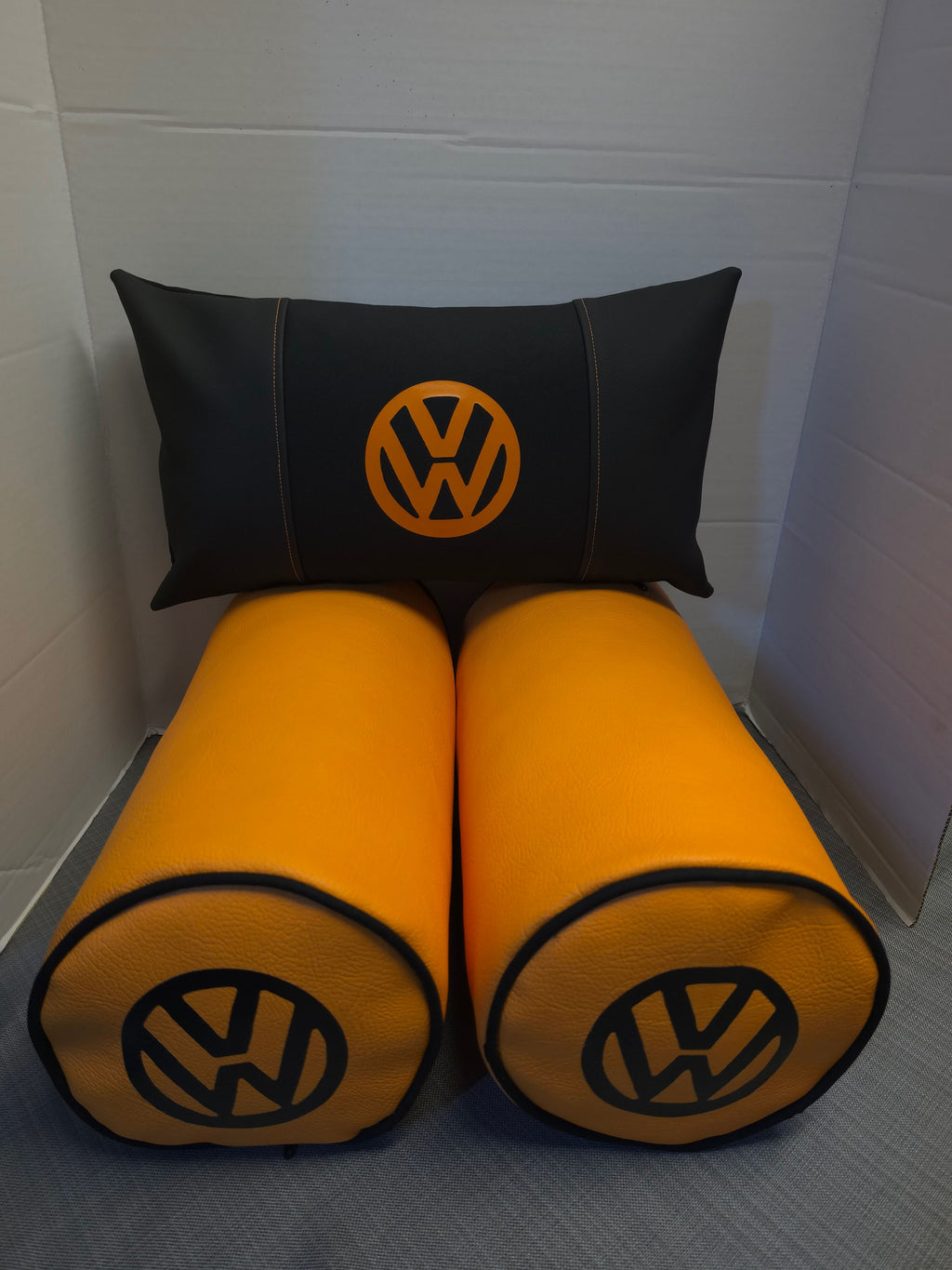 Camper Van Bolster Cushion Cover | 8x16 inch | nottsdubz Faux Leather