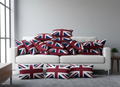 Handmade Union Jack Rectangular Cushion Cover 52cm x 32cm