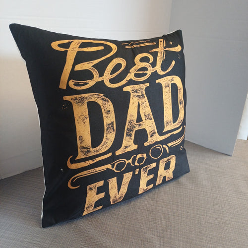 Best Dad Ever Cushion | Father's Day Gift