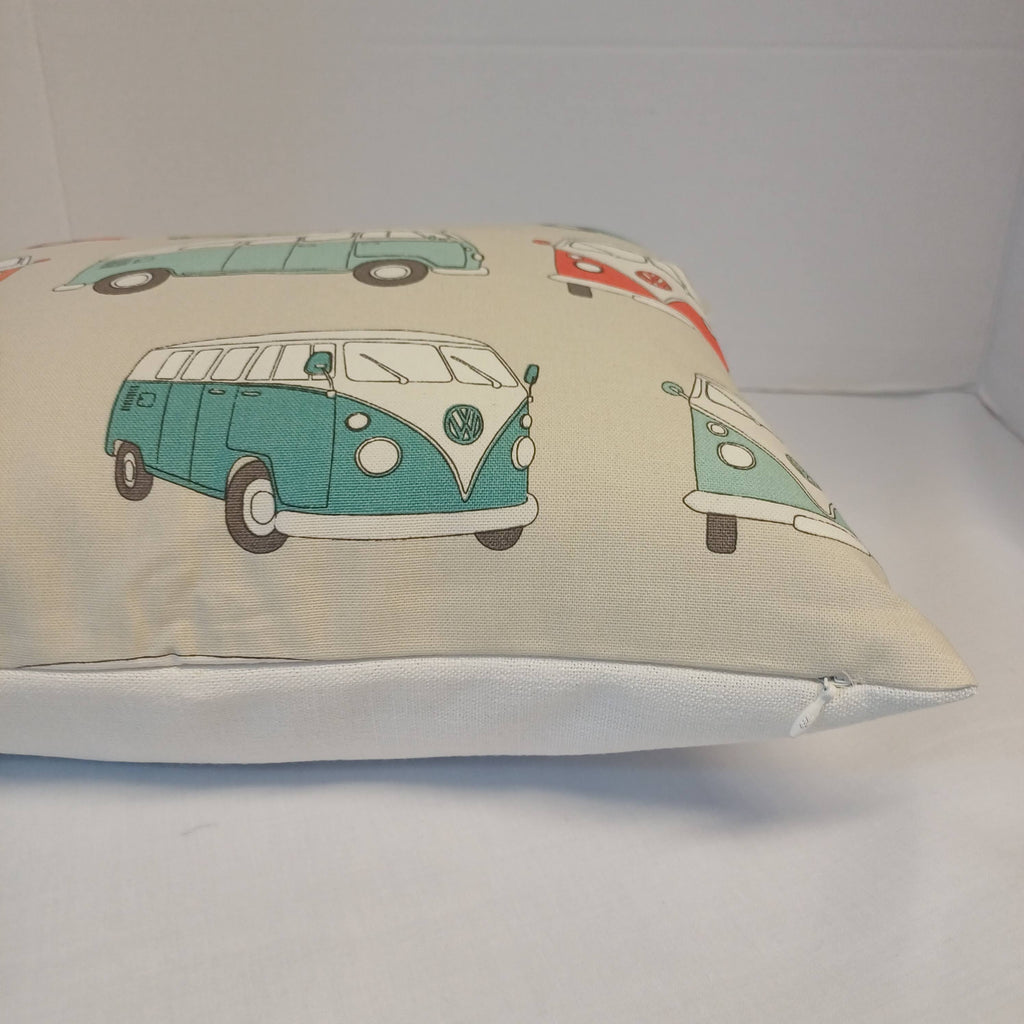 Official VW Camper Van Multi-Coloured Cushion Cover 40cm x 40cm