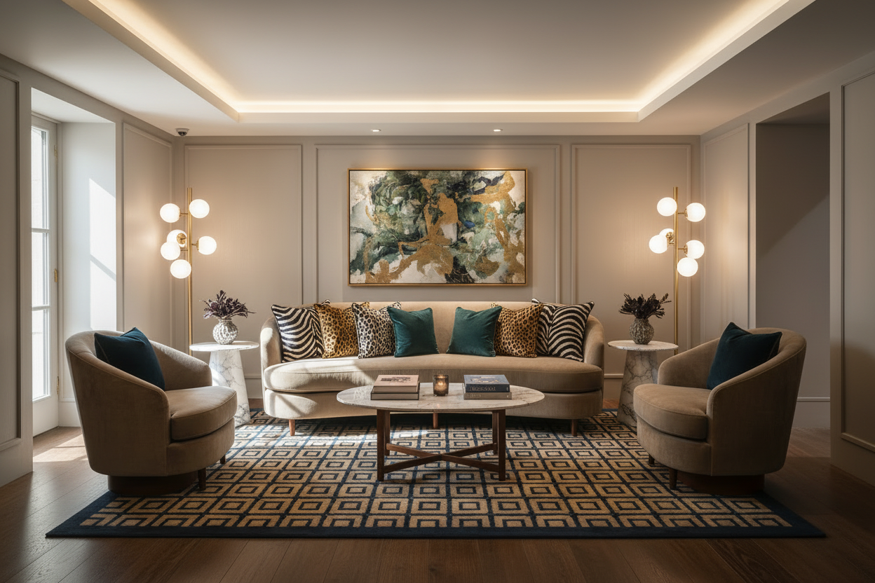 Cushions Galore Boutique Hotel Lounge Banner