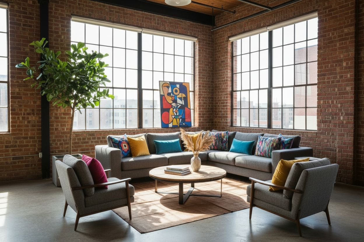 Cushions Galore Tropical Loft Banner