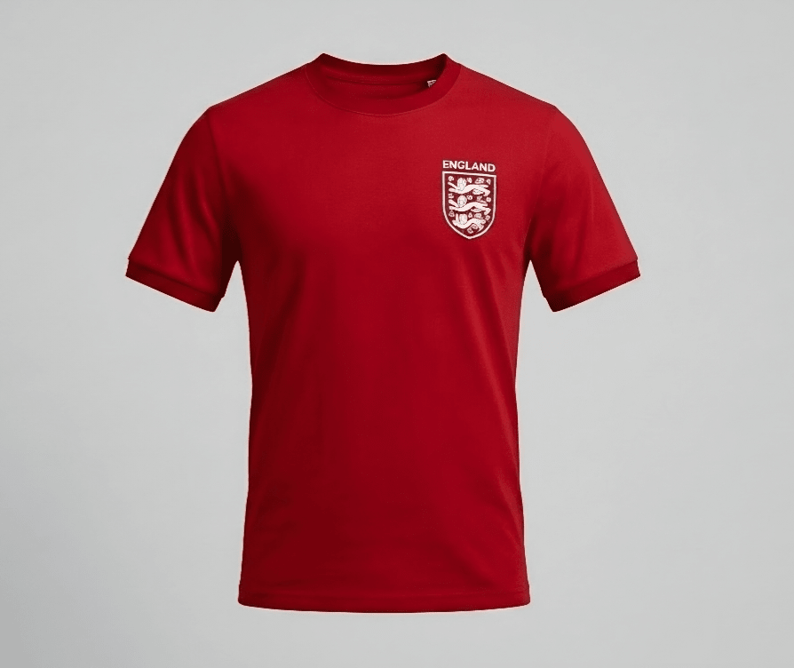 England 3 Lions Logo plain T-Shirt - Cushions Galore
