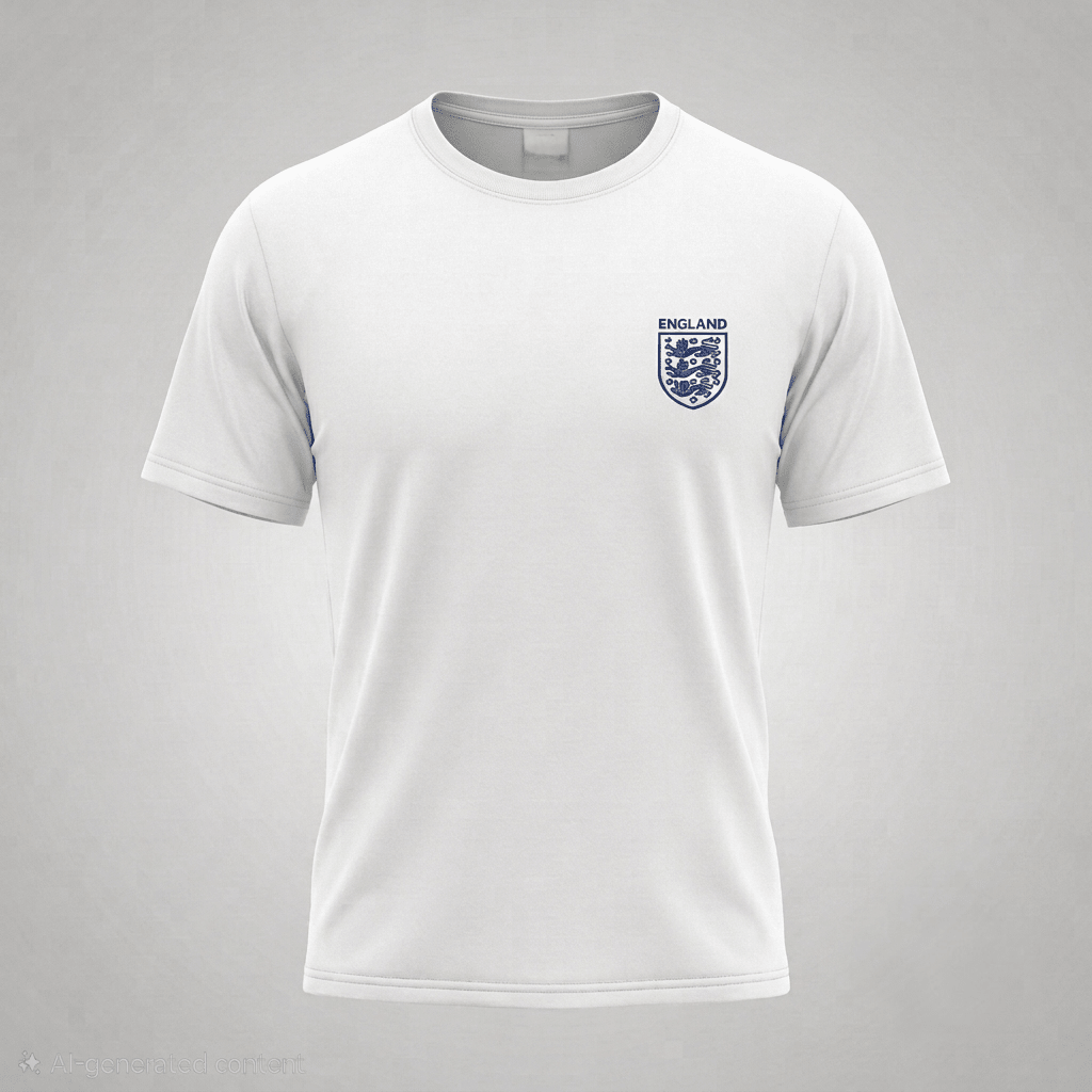 England 3 Lions Logo T-Shirt - Cushions Galore
