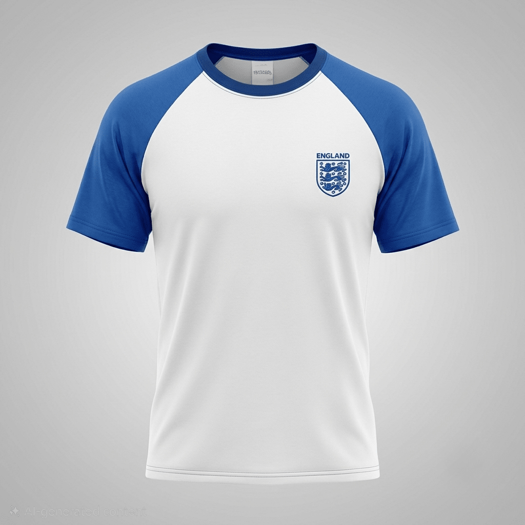 England 3 Lions Logo T-Shirt - Cushions Galore
