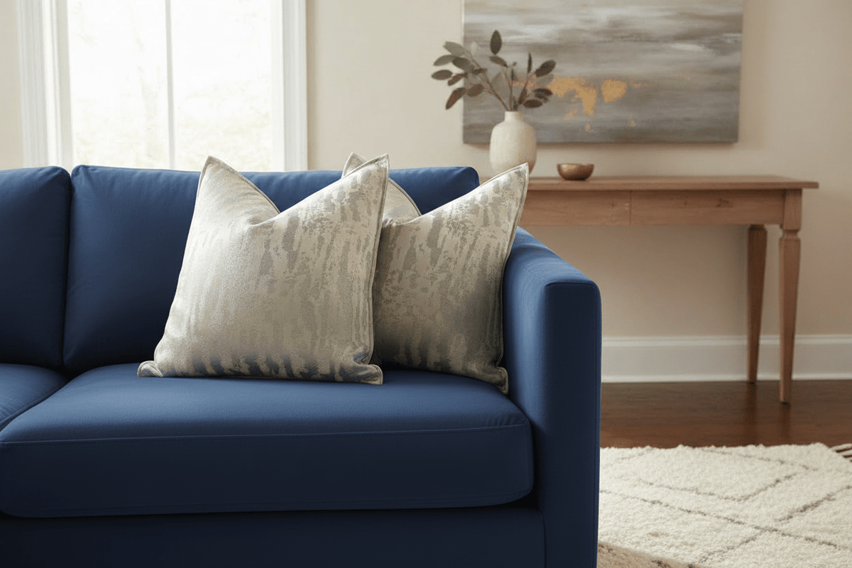 Harlequin Luxury Cushion Covers 40cm x 40cm Grey/Steel New Home Decor Gift Idea - Cushions Galore