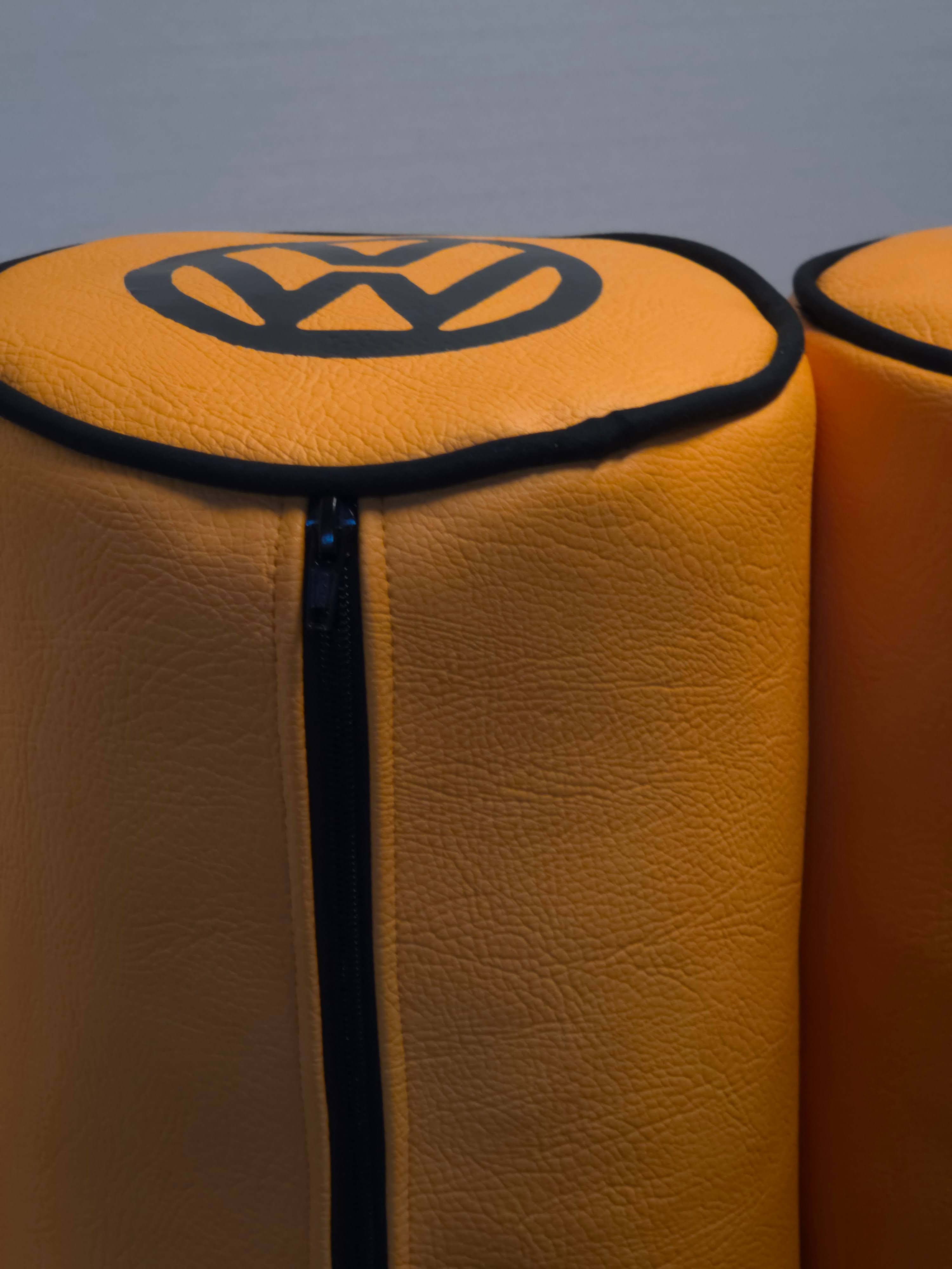 Camper Van Bolster Cushion Cover | 8x16 inch | nottsdubz Faux Leather