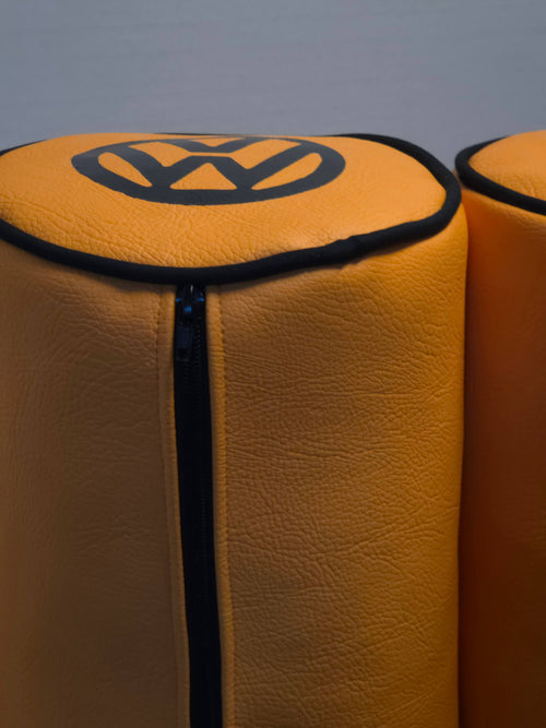 Camper Van Bolster Cushion Cover | 8x16 inch | nottsdubz Faux Leather