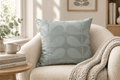 Orla Kiely large Stem classic jacquard 40 cm x 40cm cushion cover - Cushions Galore
