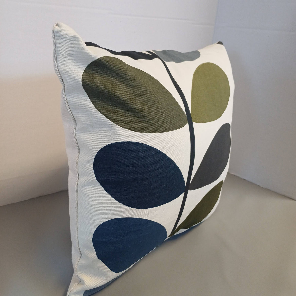 Orla Kiely Multicolored Large stem Fabric 40cmx40cm Cushion cover classic Scandinavian Styling - Cushions Galore
