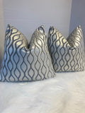 Prestigious textiles luxury silver diamond cushion covers - Cushions Galore