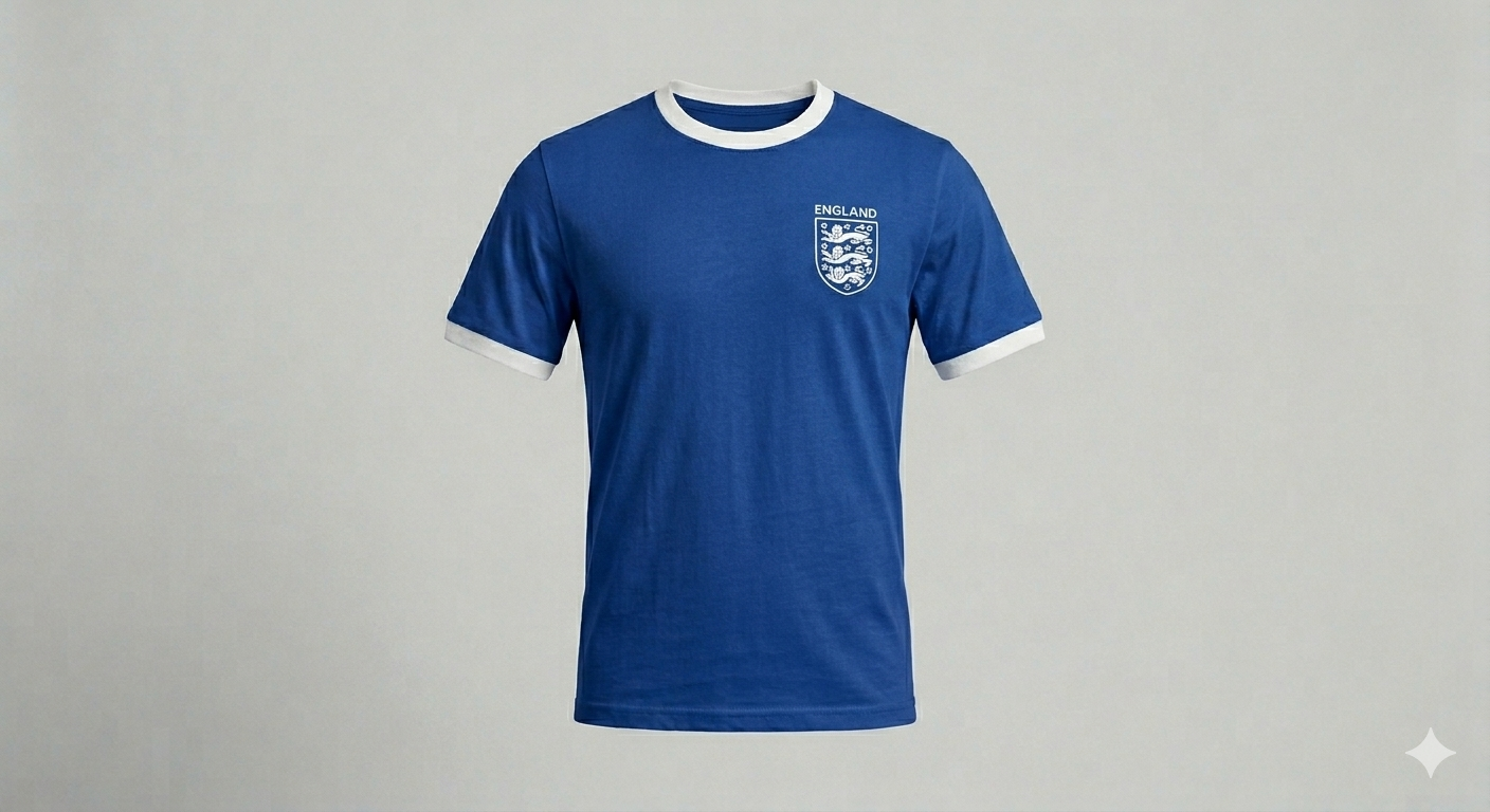 England T-Shirt — 3 Lions Logo