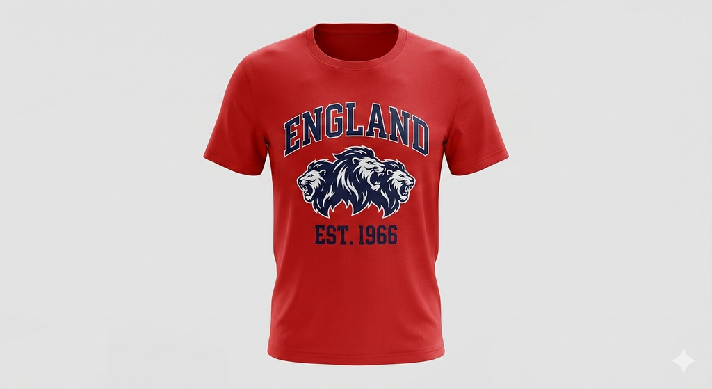 England Three Lions T-Shirt