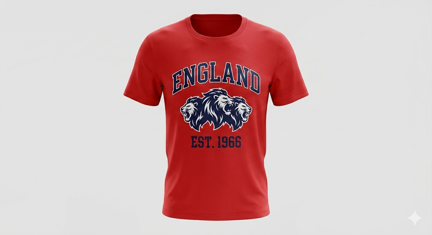 England Three Lions T-Shirt