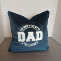 Fathers day Velvet cushion cover (The man The myth The Legend) Classic...