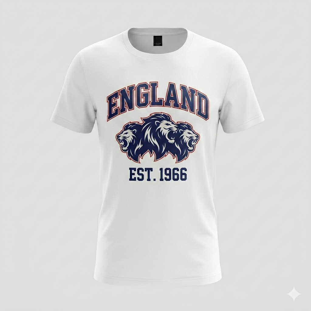 England Three Lions T-Shirt