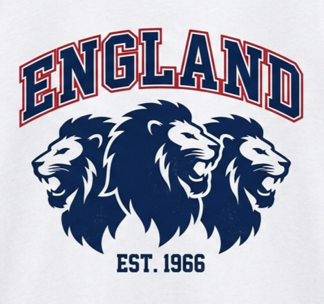 England Three Lions T-Shirt