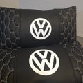 Luxury Black Campervan Cushion Cover with Logo