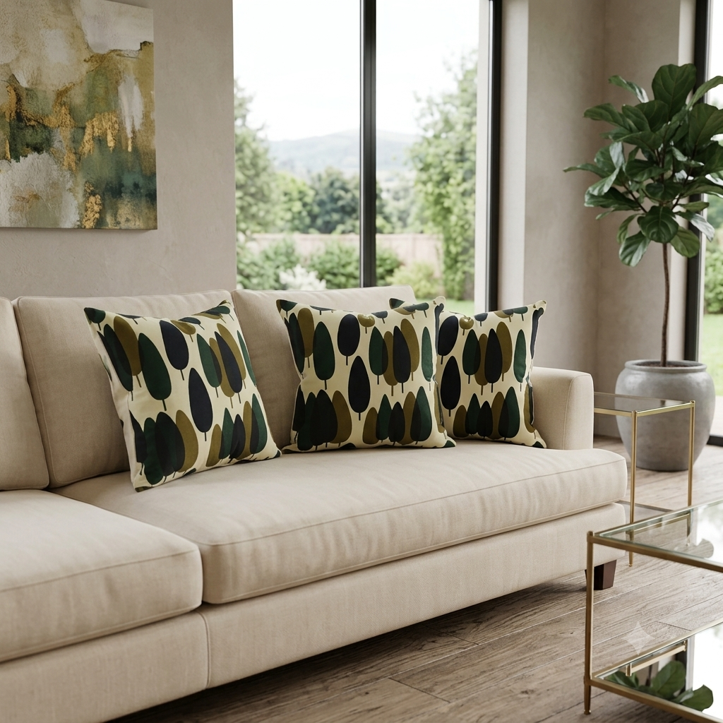 Alpine Forest Orla Kiely Cushion Cover 40x40