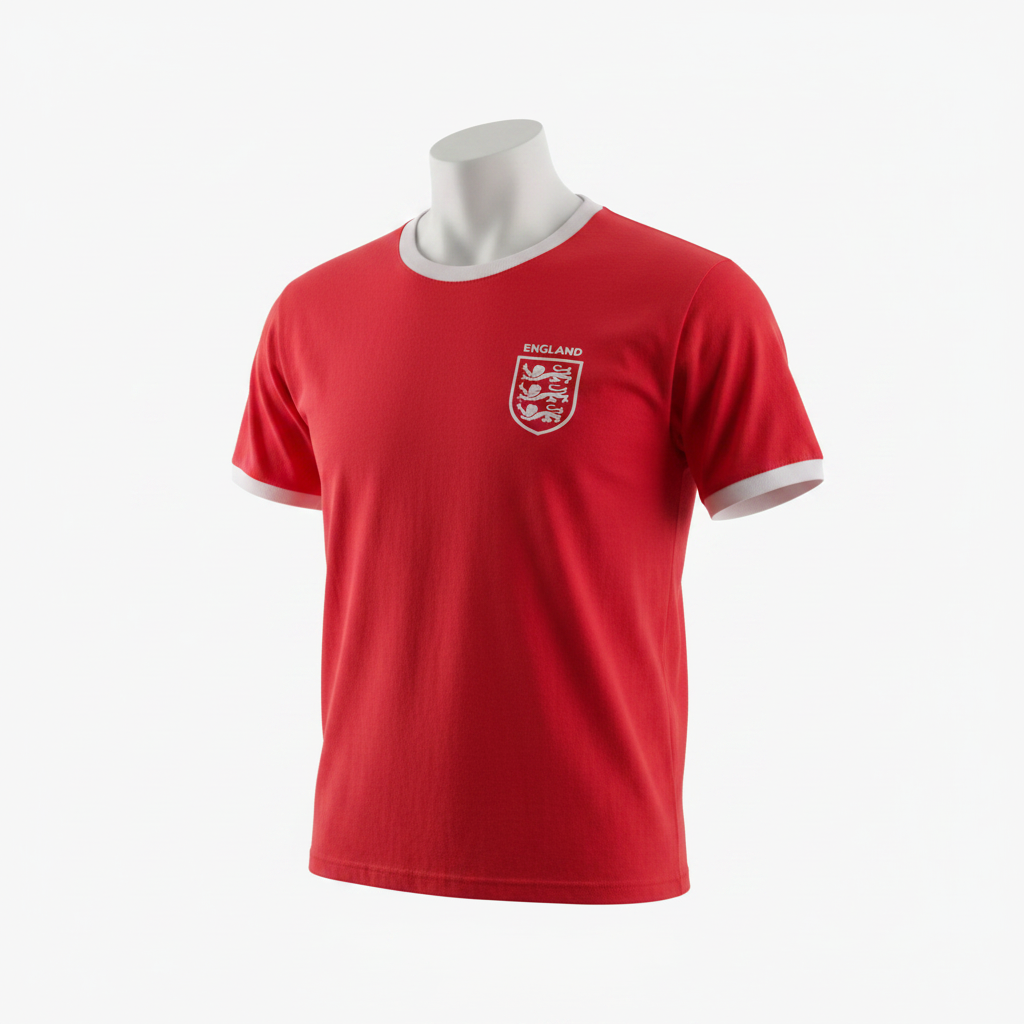 England T-Shirt — 3 Lions Logo