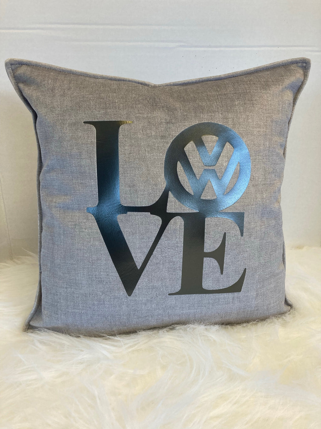 The Classic LOVE pop art Design Cushion Cover – Campervan 40cm X 40cm - Cushions Galore