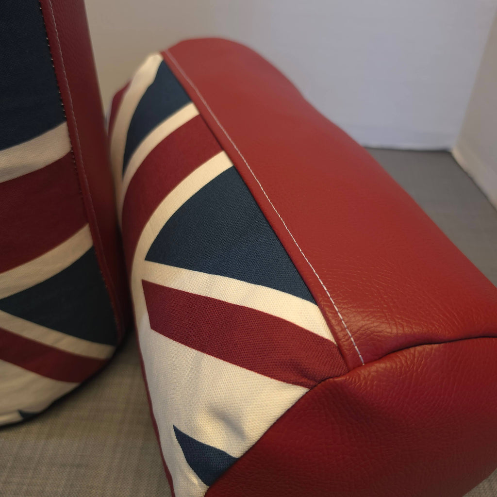 Camper Van Bolster Cushion Cover | 8x16 inch | nottsdubz Faux Leather
